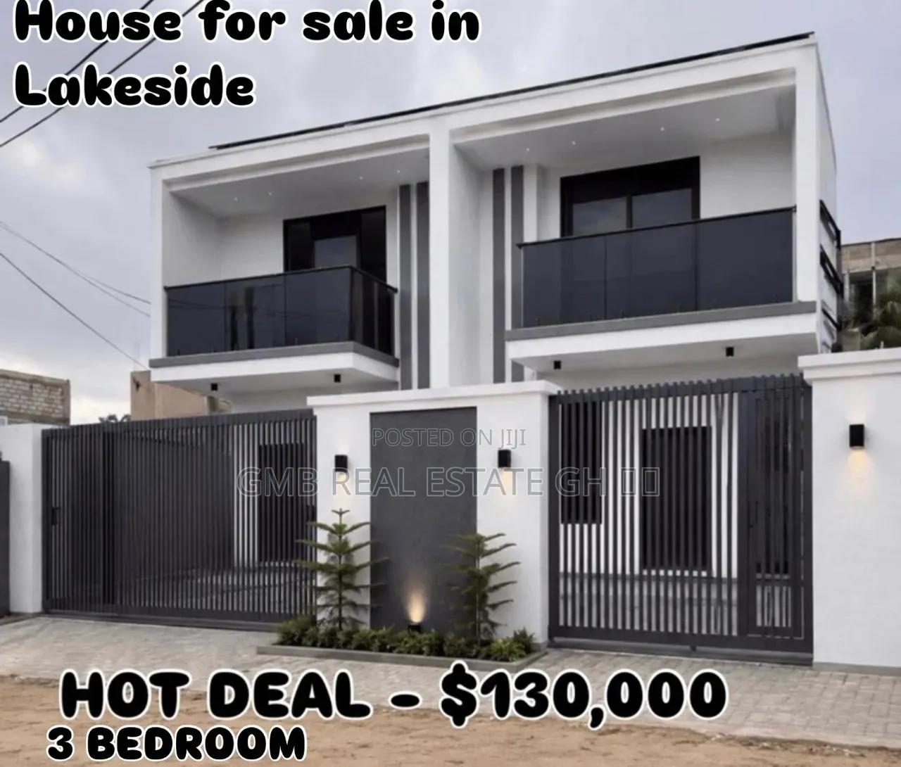 3bdrm Duplex in Lakeside Estate for sale - 3 bedroom House in Greater Accra, Ashaley Botwe, Lake Side Estate - Sale