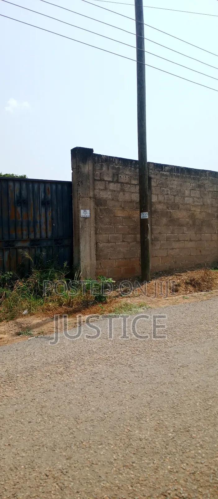 Walled and Gated 1 and Half Plot Kisseman - Land in Greater Accra, West Legon - Sale