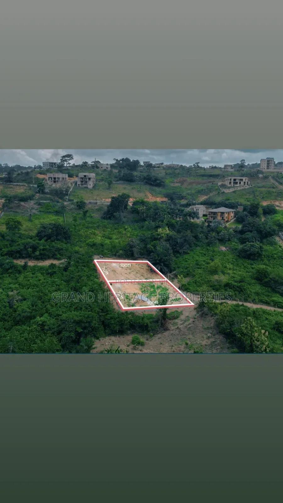 Plots of Land Available at Aburi - Land in Eastern Region, Akuapim South, Aburi - Sale