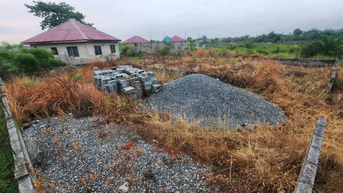 70 X 80 Plot of Land for Sale at Adjen Kotoku - Land in Greater Accra, Ga West Municipal, Amasaman - Sale