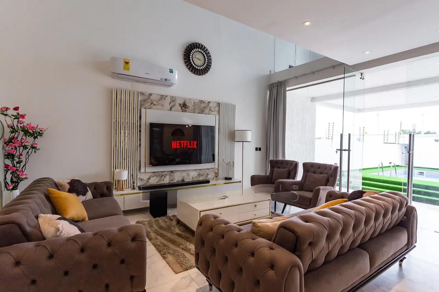 Furnished 3bdrm House in American House for sale - 3 bedroom House in Greater Accra, East Legon, American House - Sale