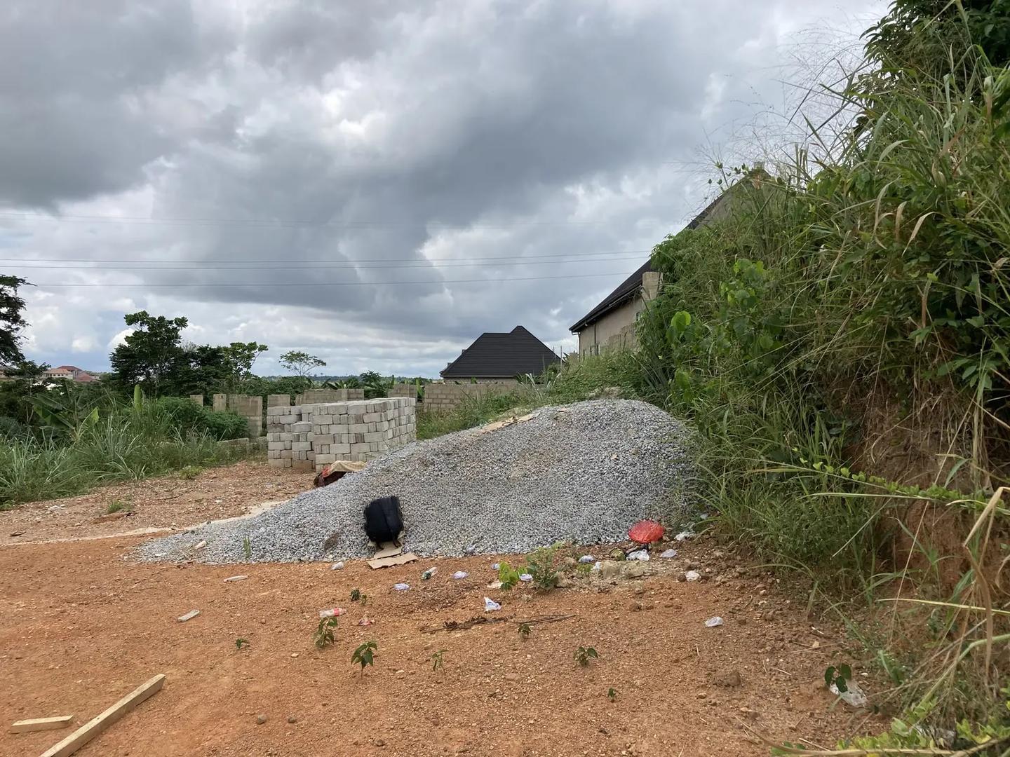 Half Plot for Sale at Sokoban Duropem. - Land in Ashanti, Kumasi Metropolitan - Sale