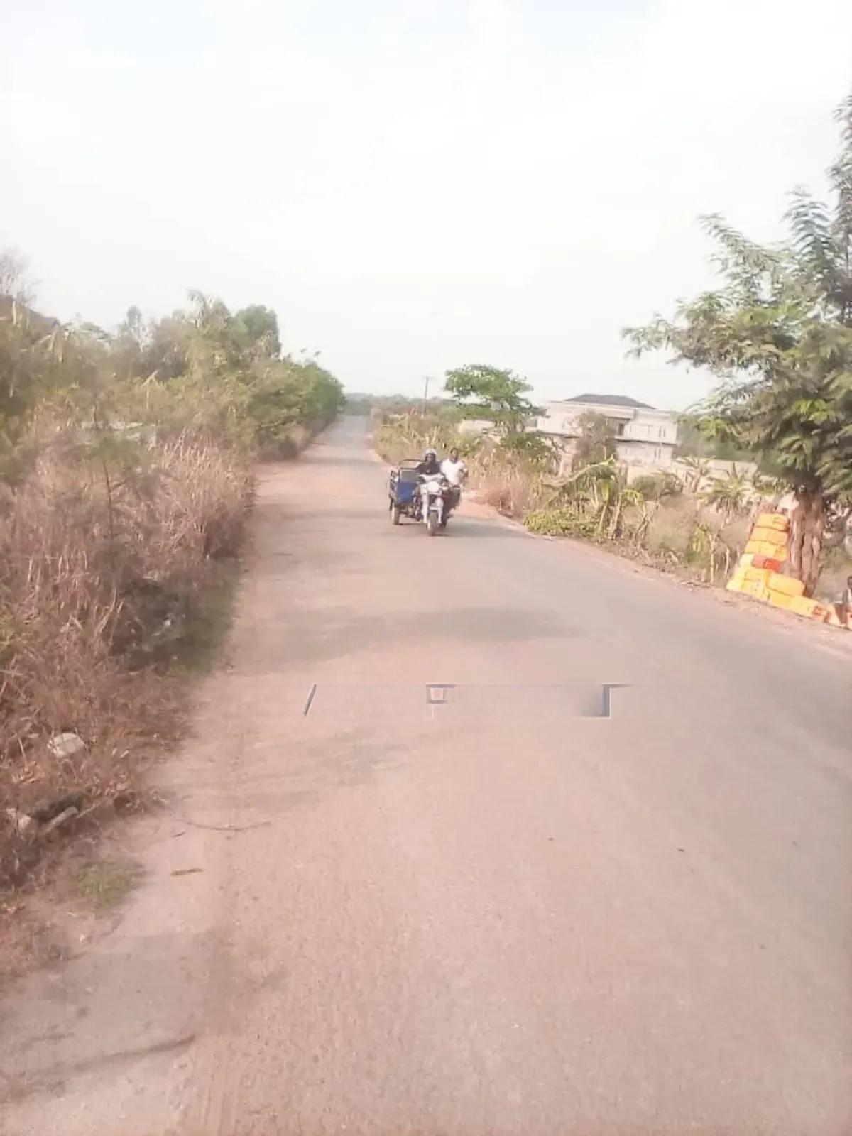 Land on Main Road at Aputuogya for Sale - Land in Ashanti, Bosomtwe - Sale
