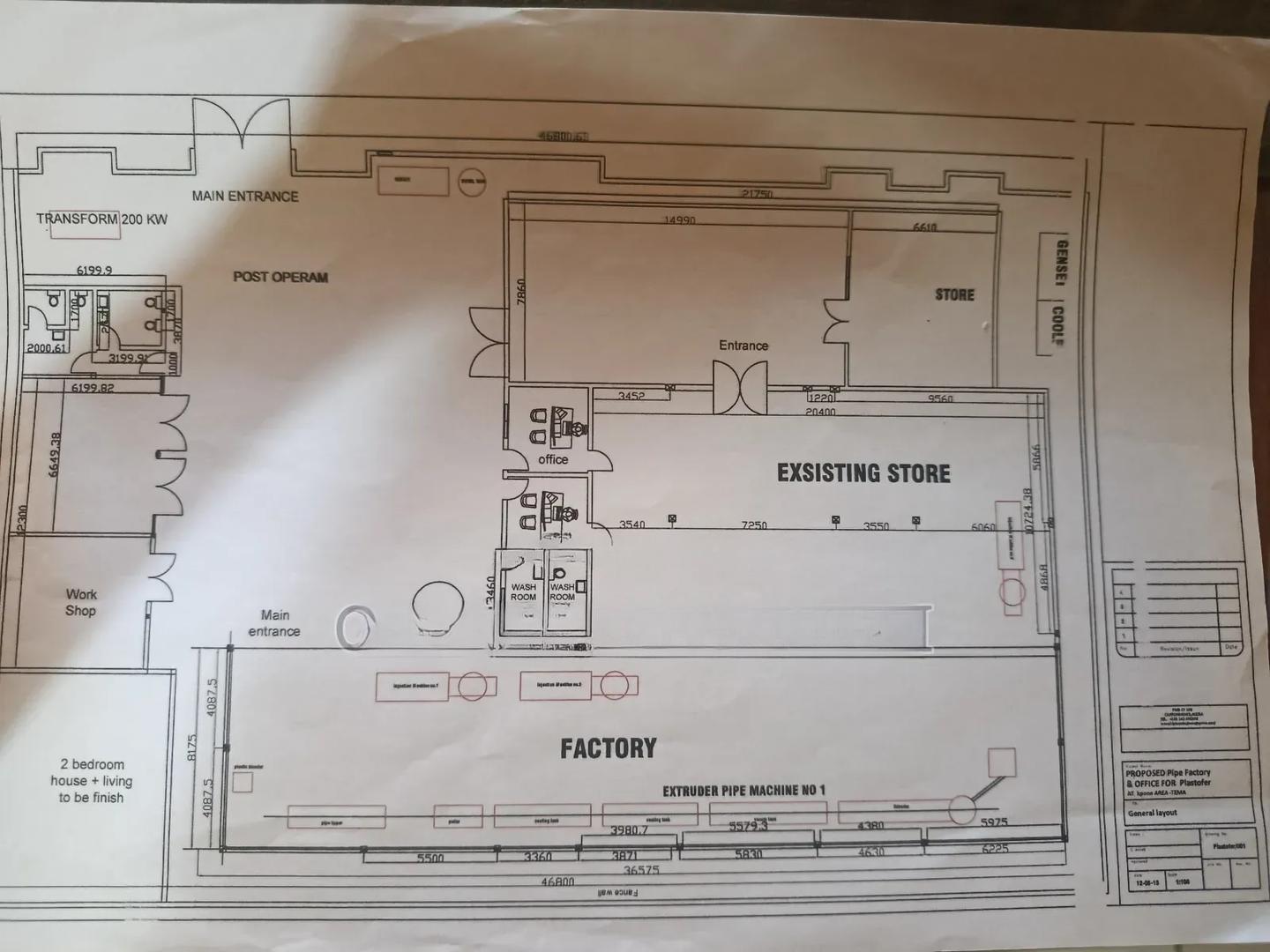 Factory Sale Tema - Commercial in Greater Accra, Tema Metropolitan - Sale